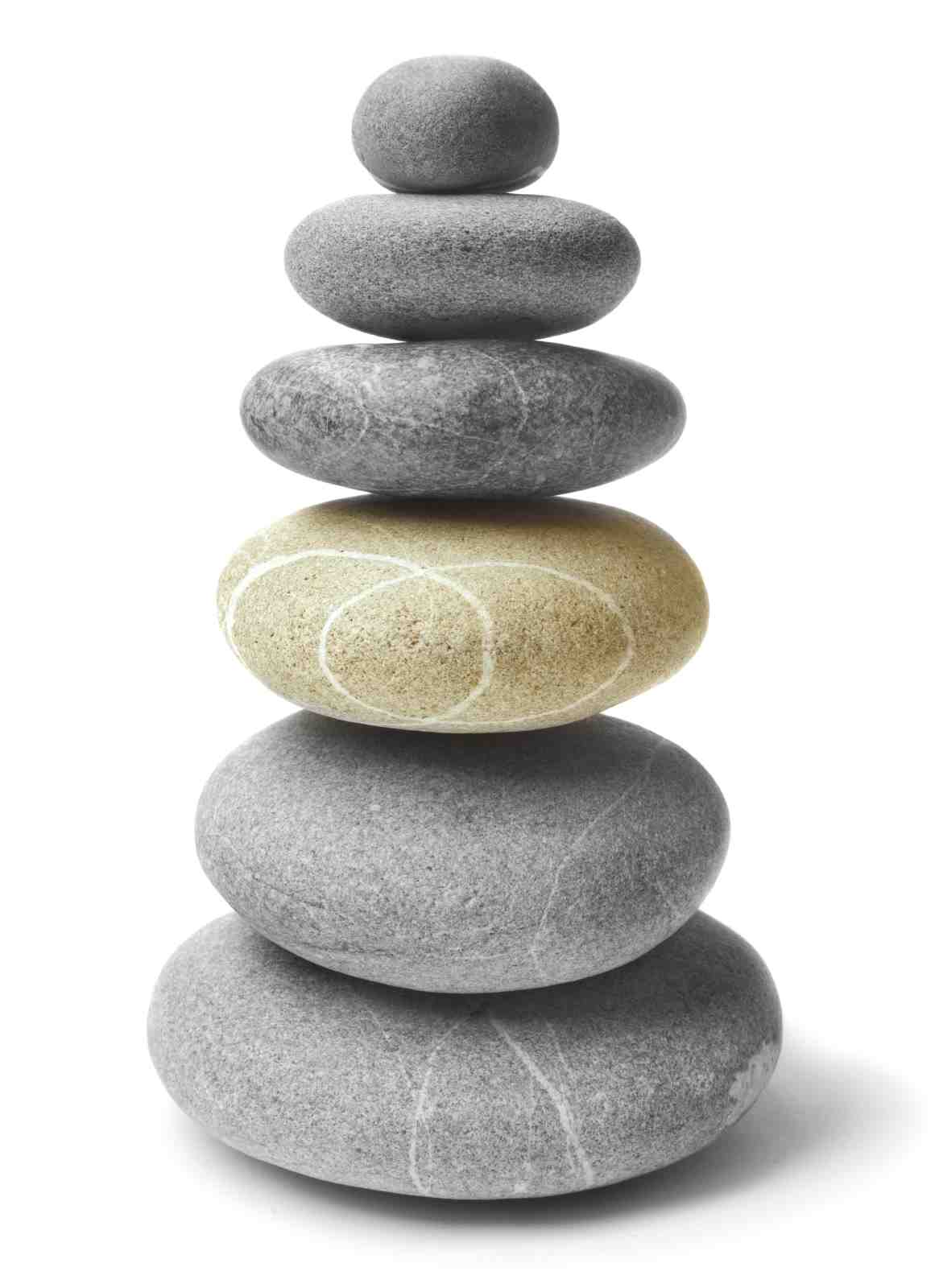 Serene Balance Stone Stack Wall Art