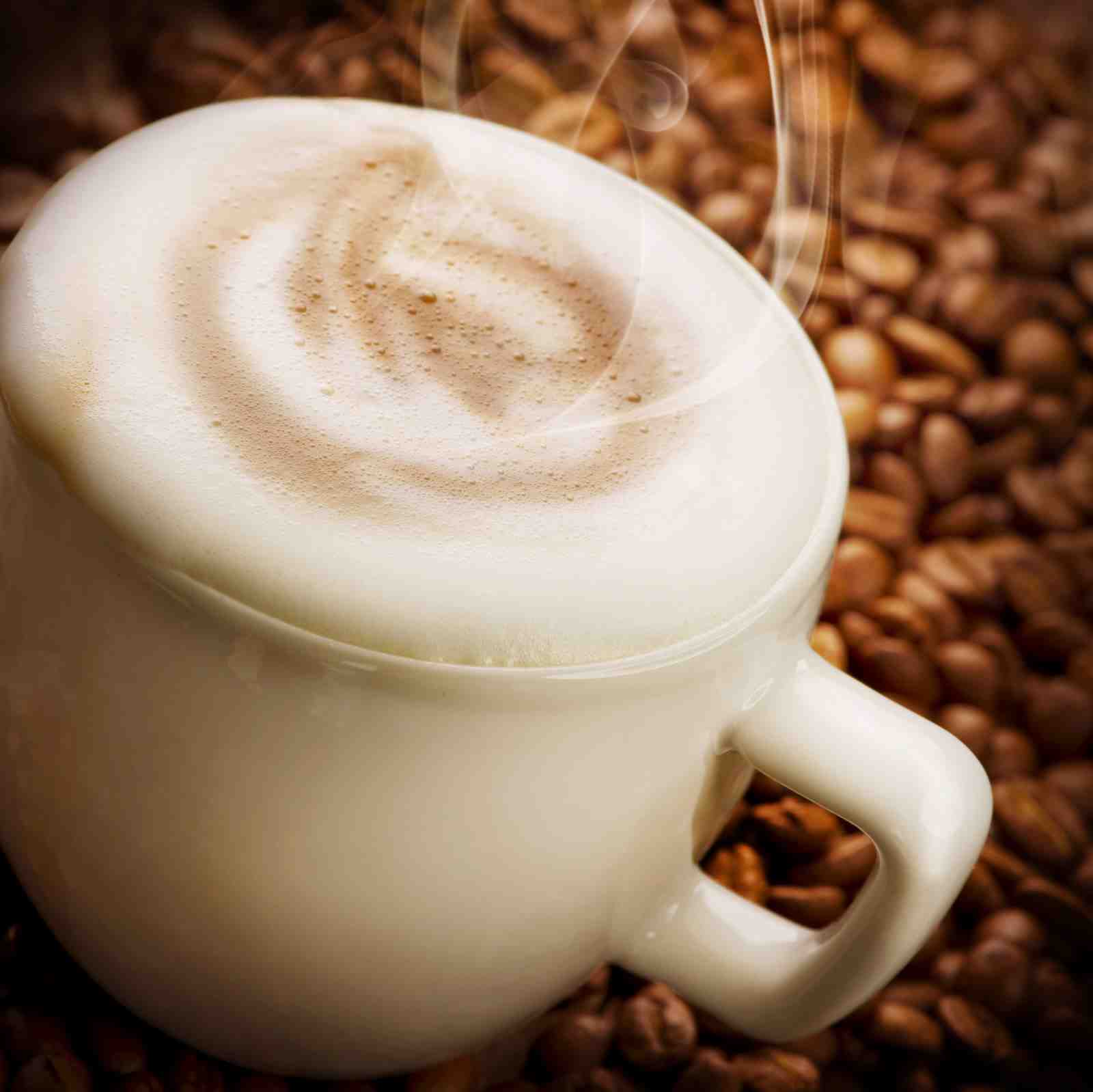 Aromatic Coffee Delight Latte Art Wall Art