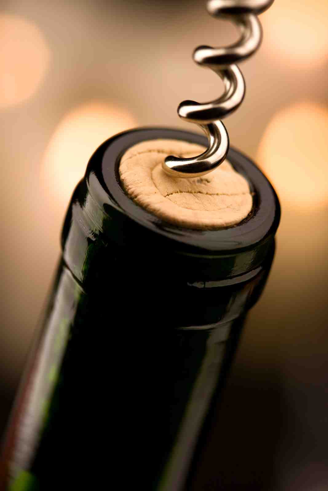 Elegant Wine Opening Wall Art