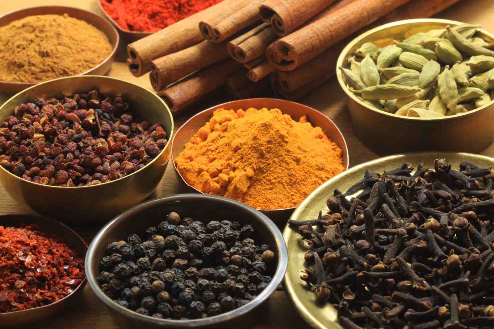 Vibrant Spice Assortment Wall Art