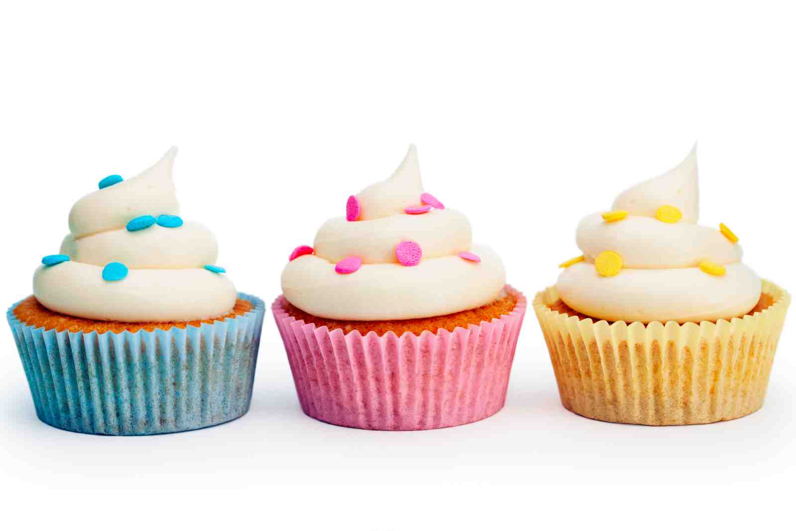 Sweet Delights: Trio of Cupcakes Wall Art