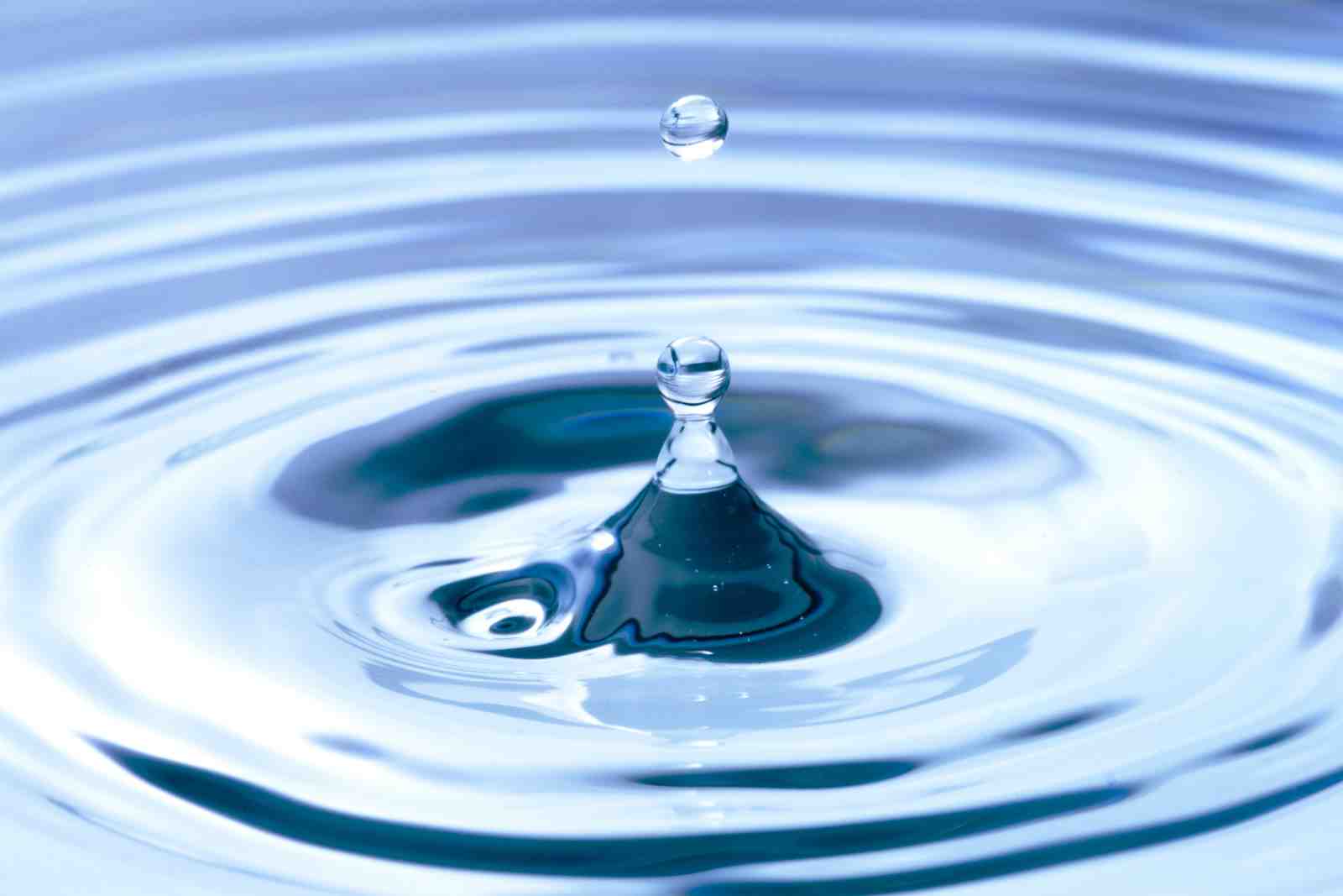 Serene Water Drop Ripple Wall Art