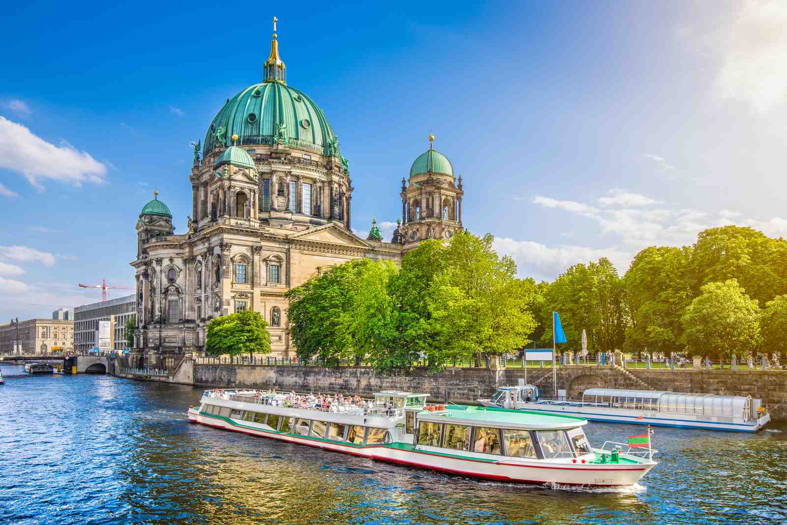 Berlin Cathedral River Cruise Wall Art