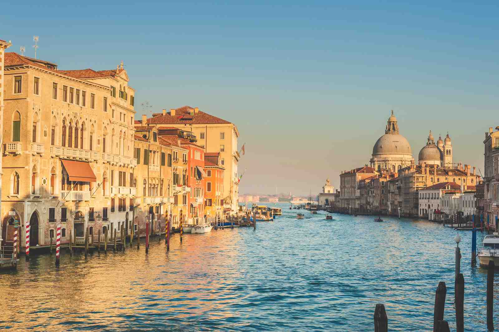 Venice Grand Canal Sunset Wall Art