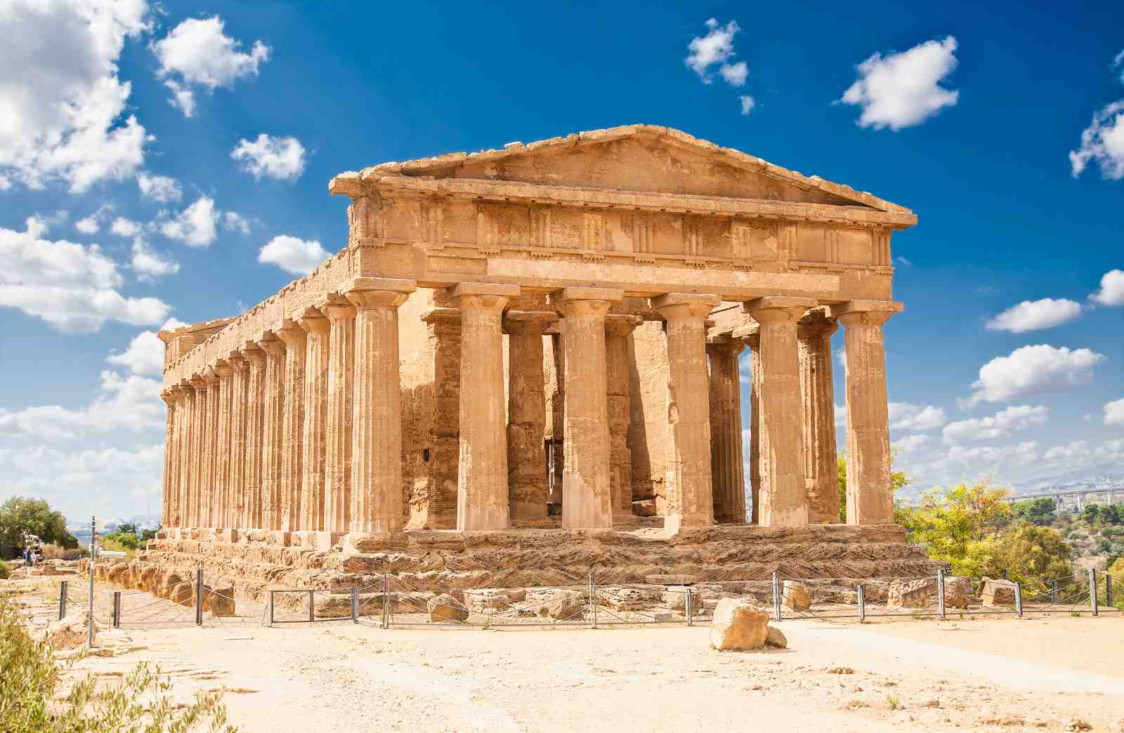 Ancient Temple Greek Architecture Wall Art