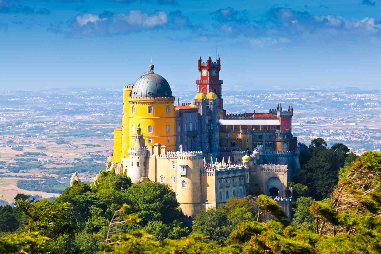 Pena Palace Portugal Fairytale Castle Wall Art