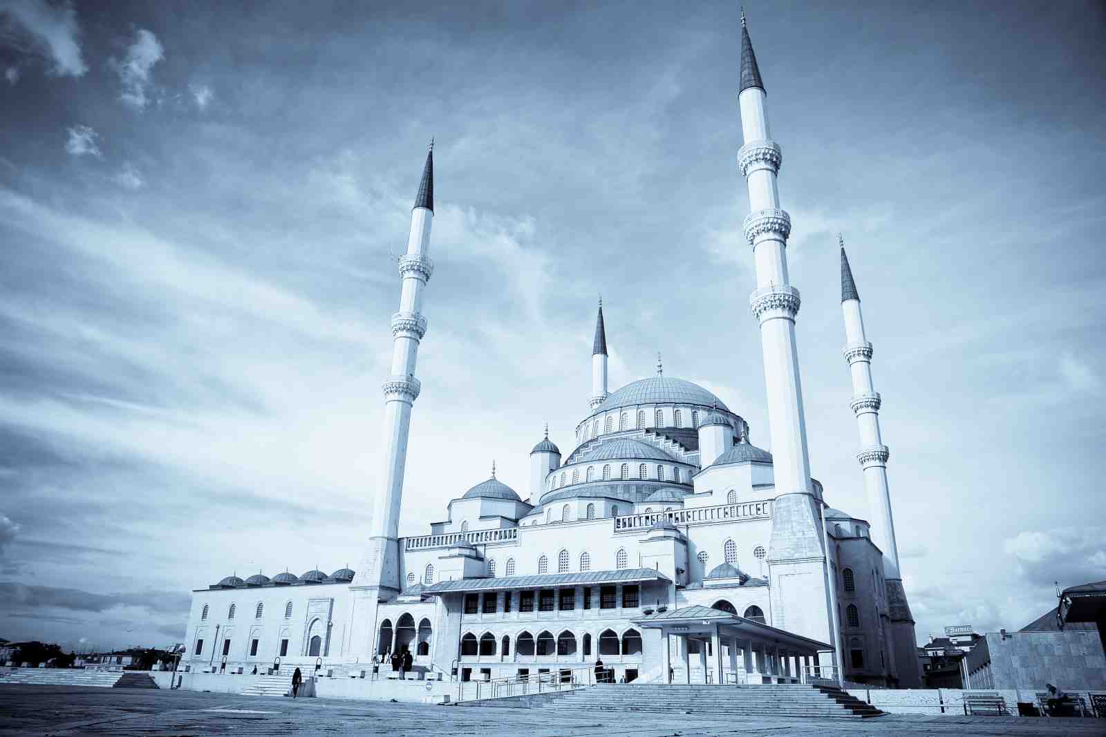 Majestic Mosque Architecture Wall Art