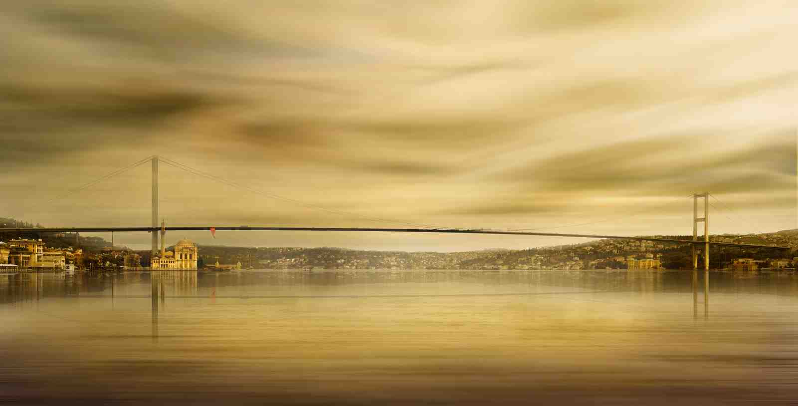 Istanbul Bosphorus Bridge Wall Art