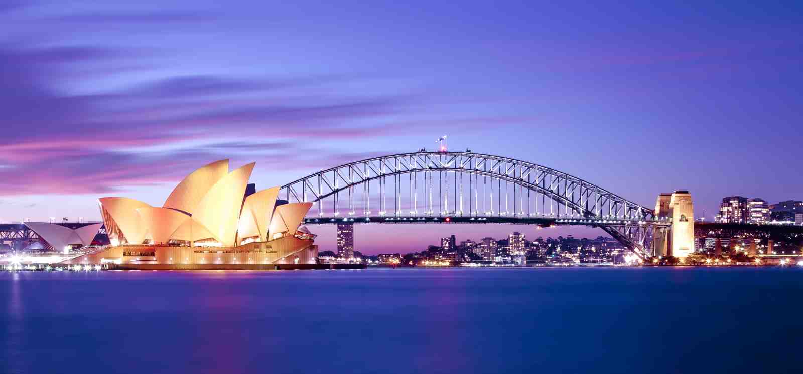 Sydney Opera House & Harbour Bridge Wall Art