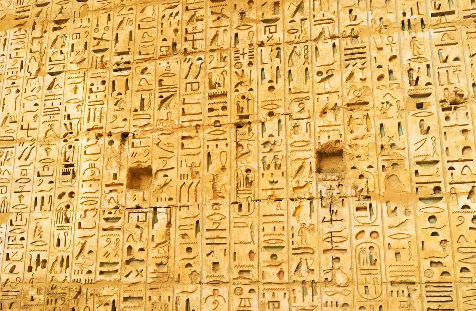 Ancient Egyptian Hieroglyphics Wall Art Wall Art