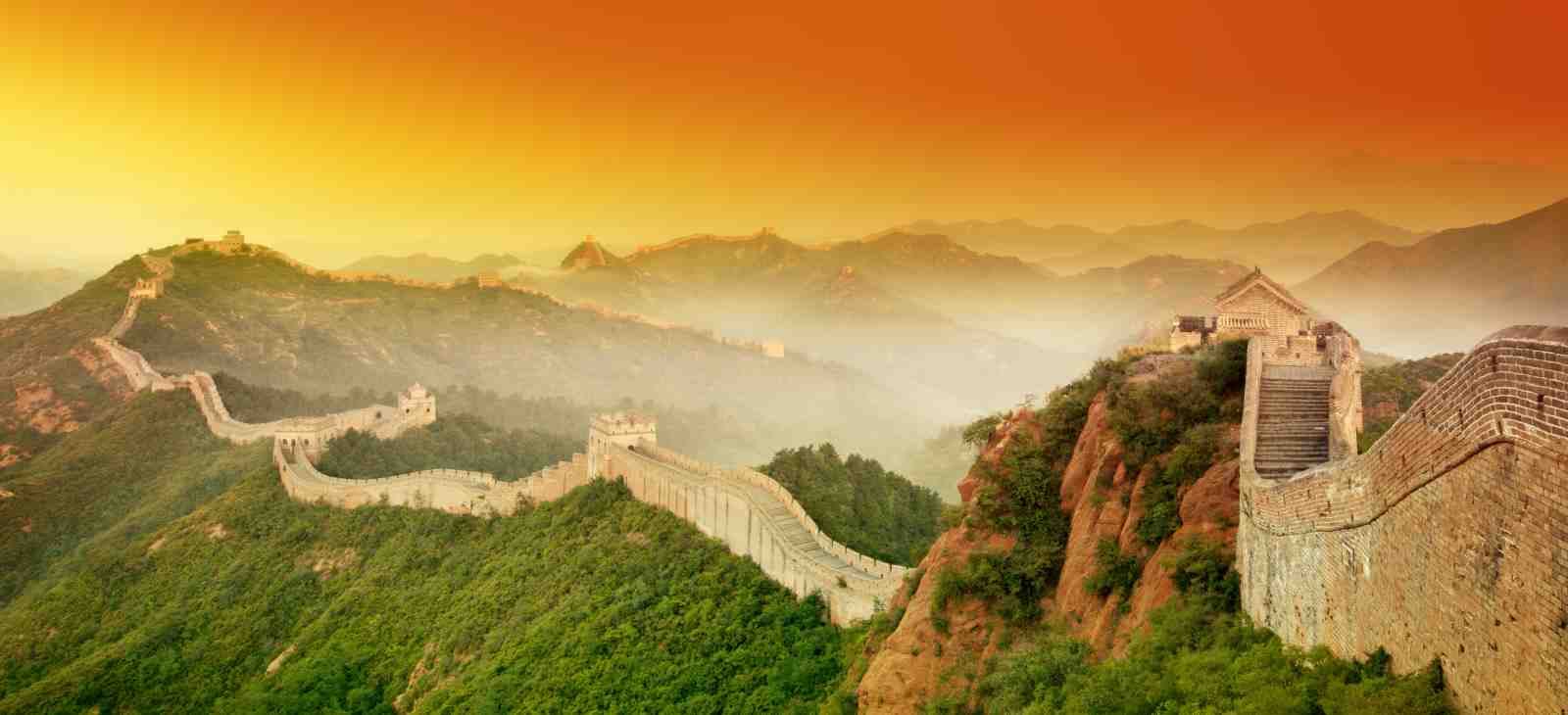 Majestic Great Wall of China Wall Art