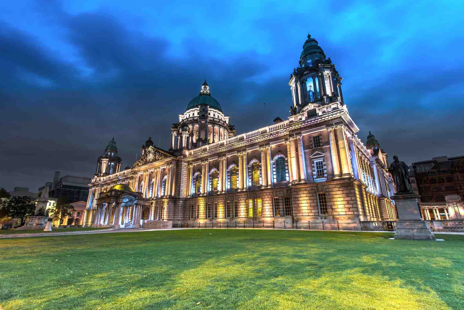 Belfast City Hall Architectural Grandeur Wall Art