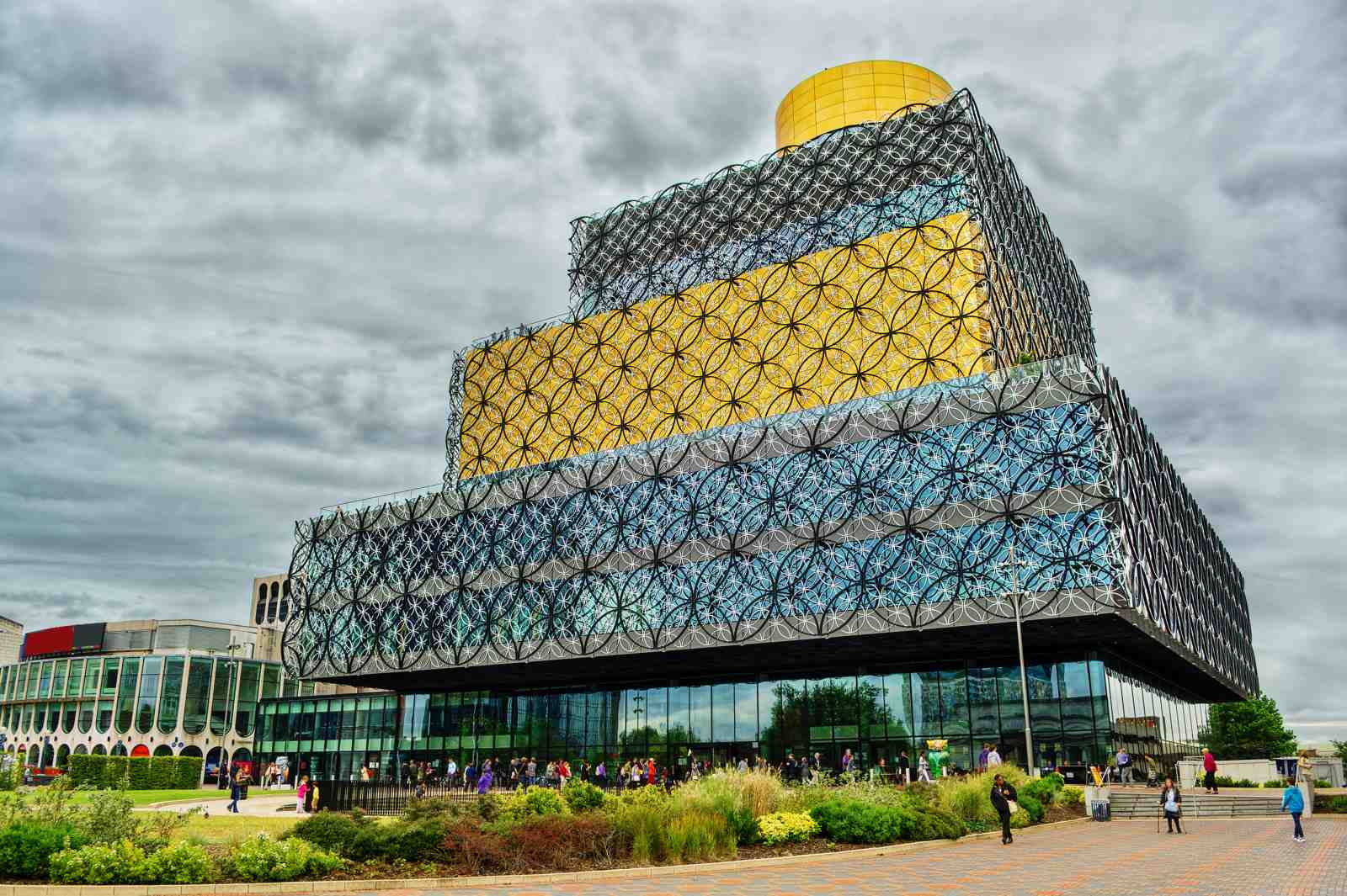 Birmingham Library Architectural Art Wall Art