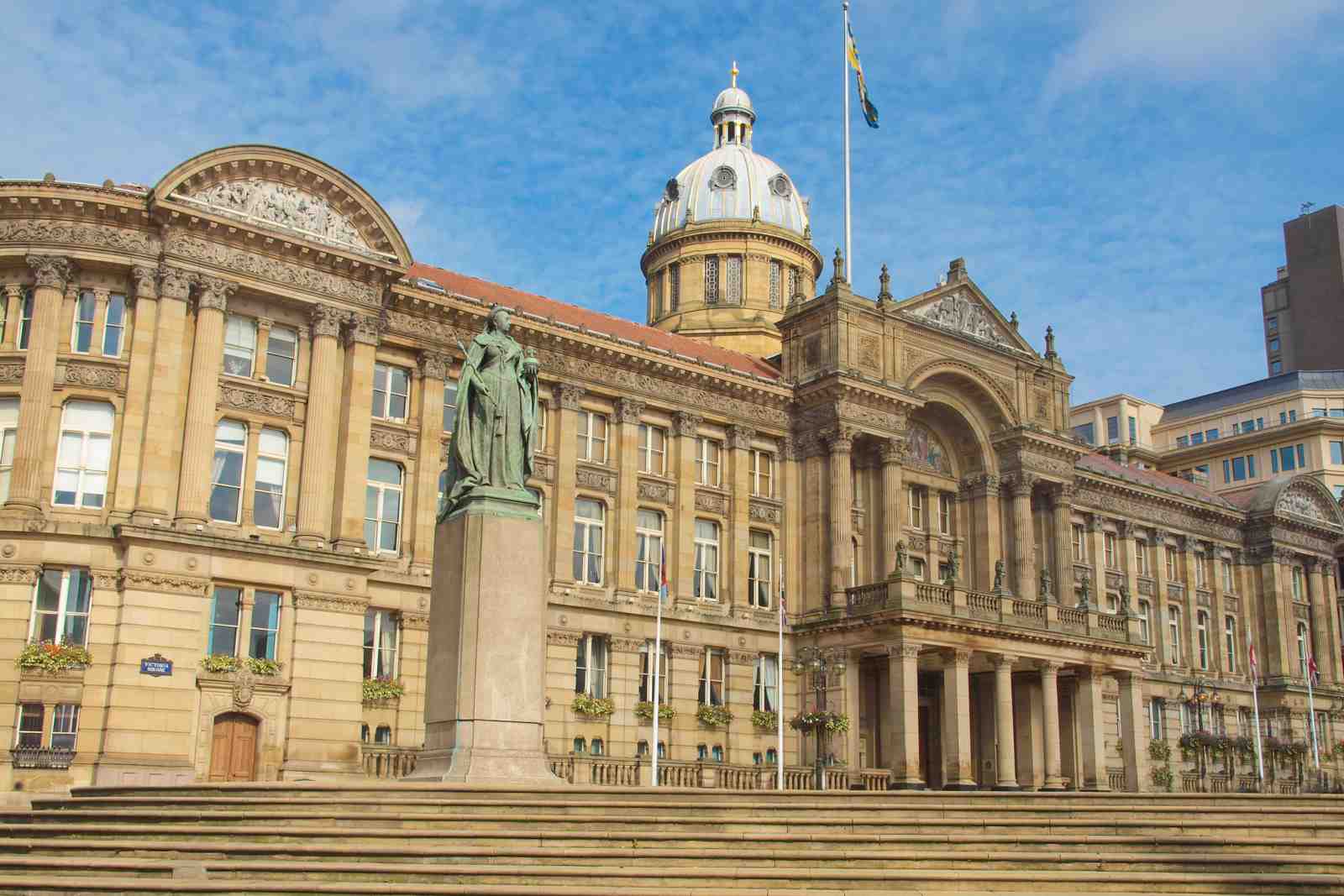 Birmingham Town Hall Statue Wall Art