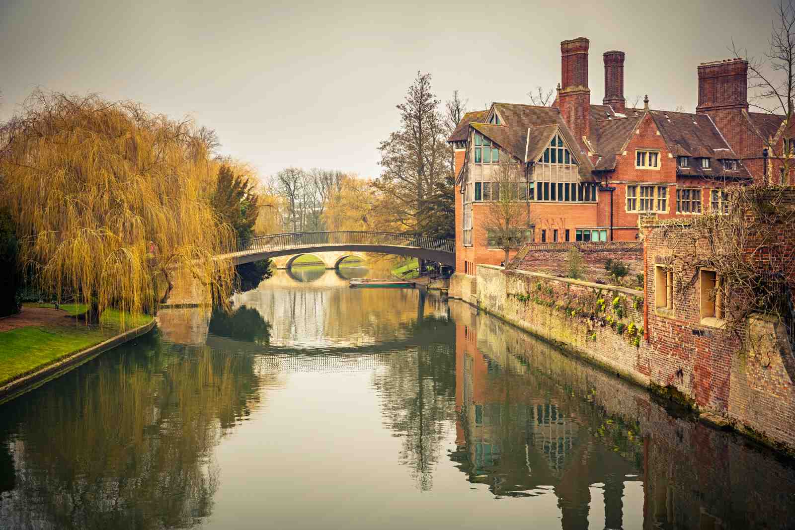 Cambridge Bridge Serenity Wall Art