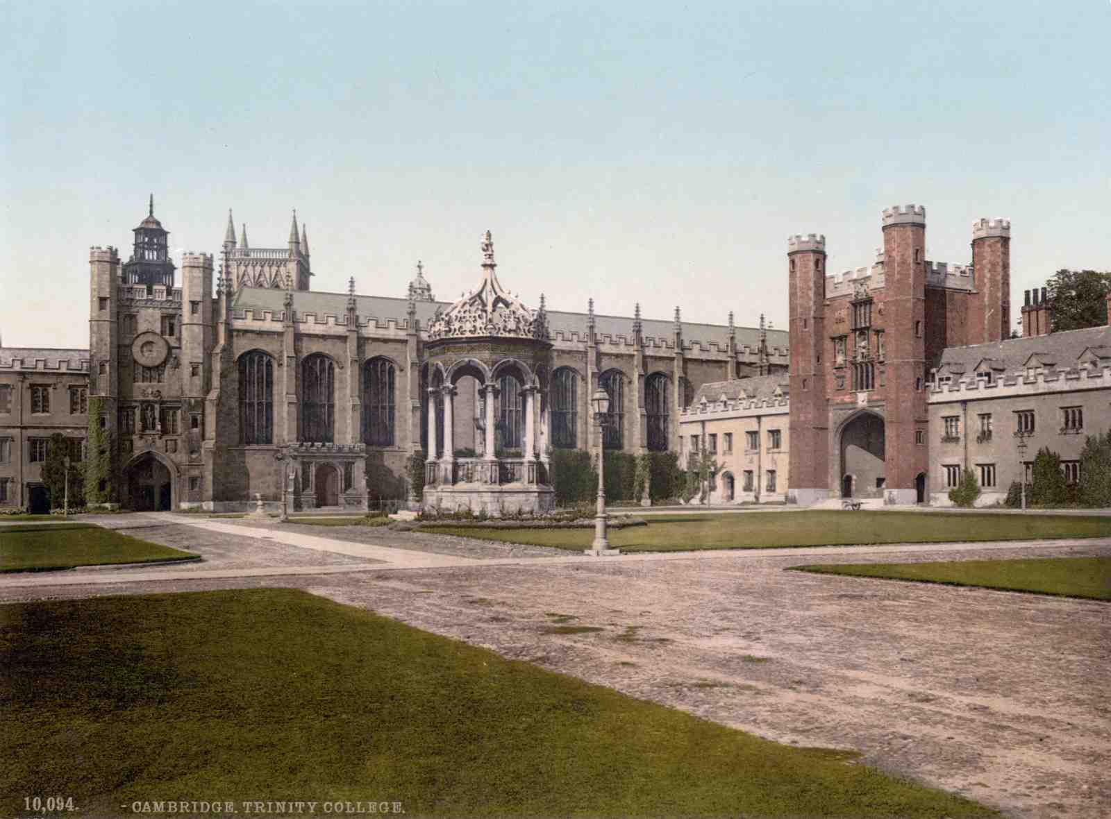 Trinity College Cambridge Historic Architectural Wall Art
