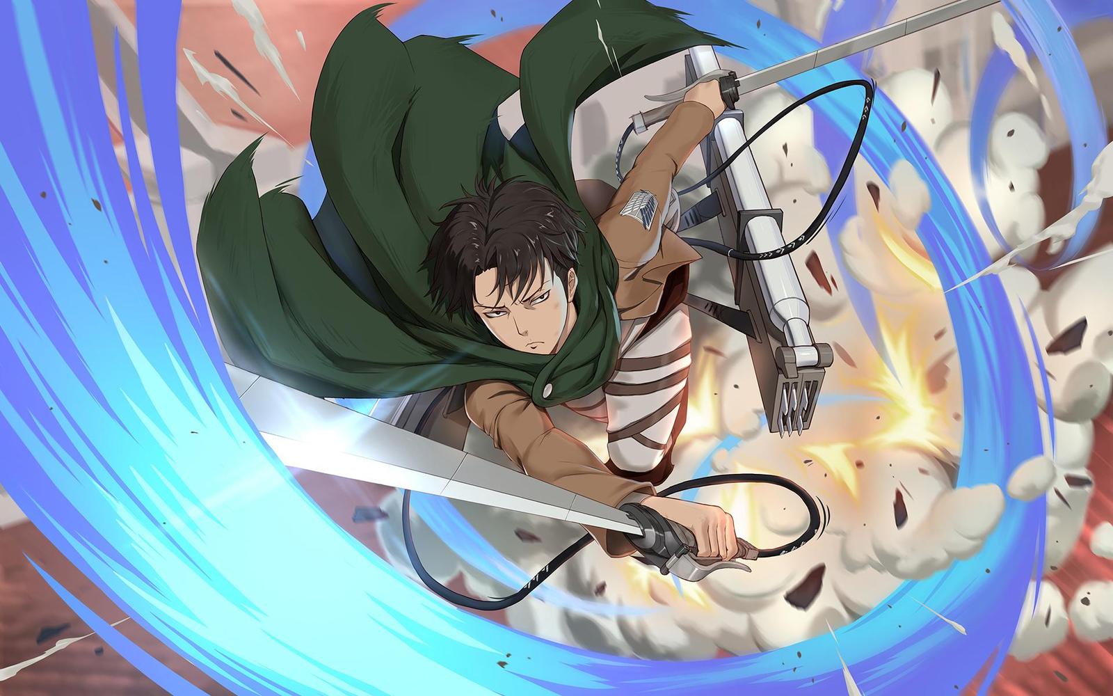 Levi Ackerman Attack on Titan Wall Art