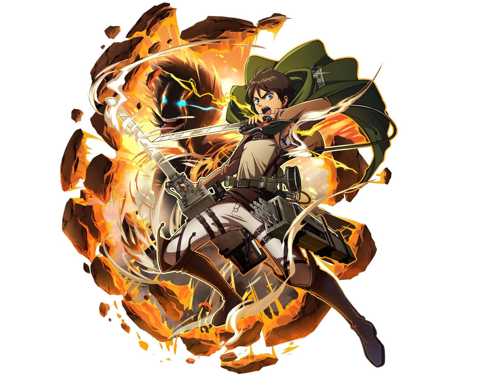 Epic Attack Titan Wall Art