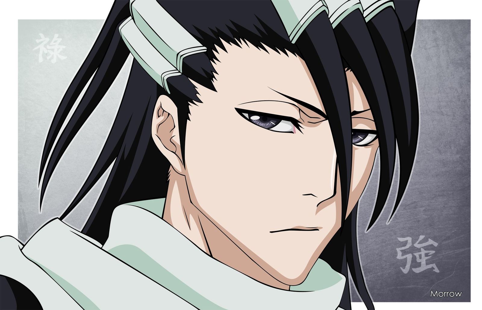 Anime 'Byakuya Kuchiki' Wall Art