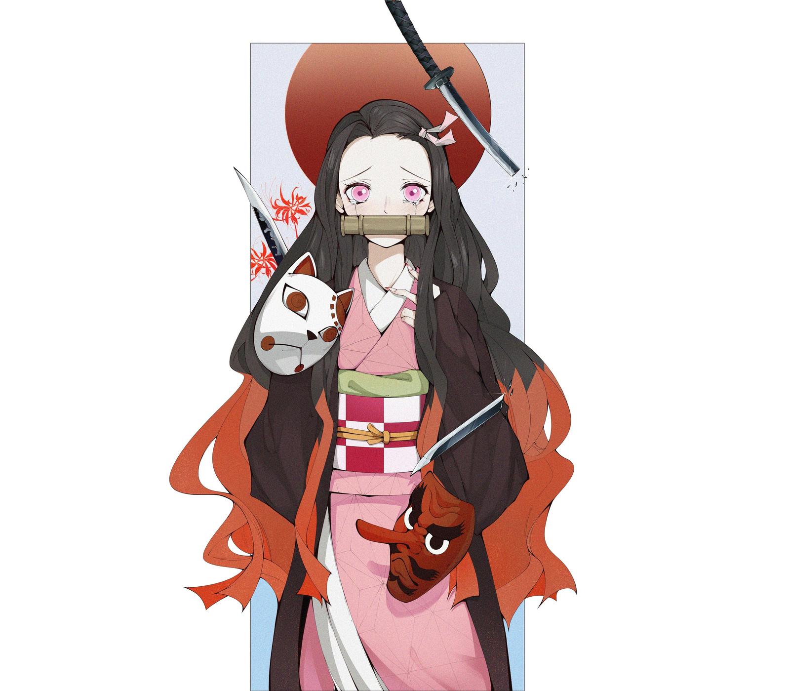 Anime Nezuko Wall Art Wall Art