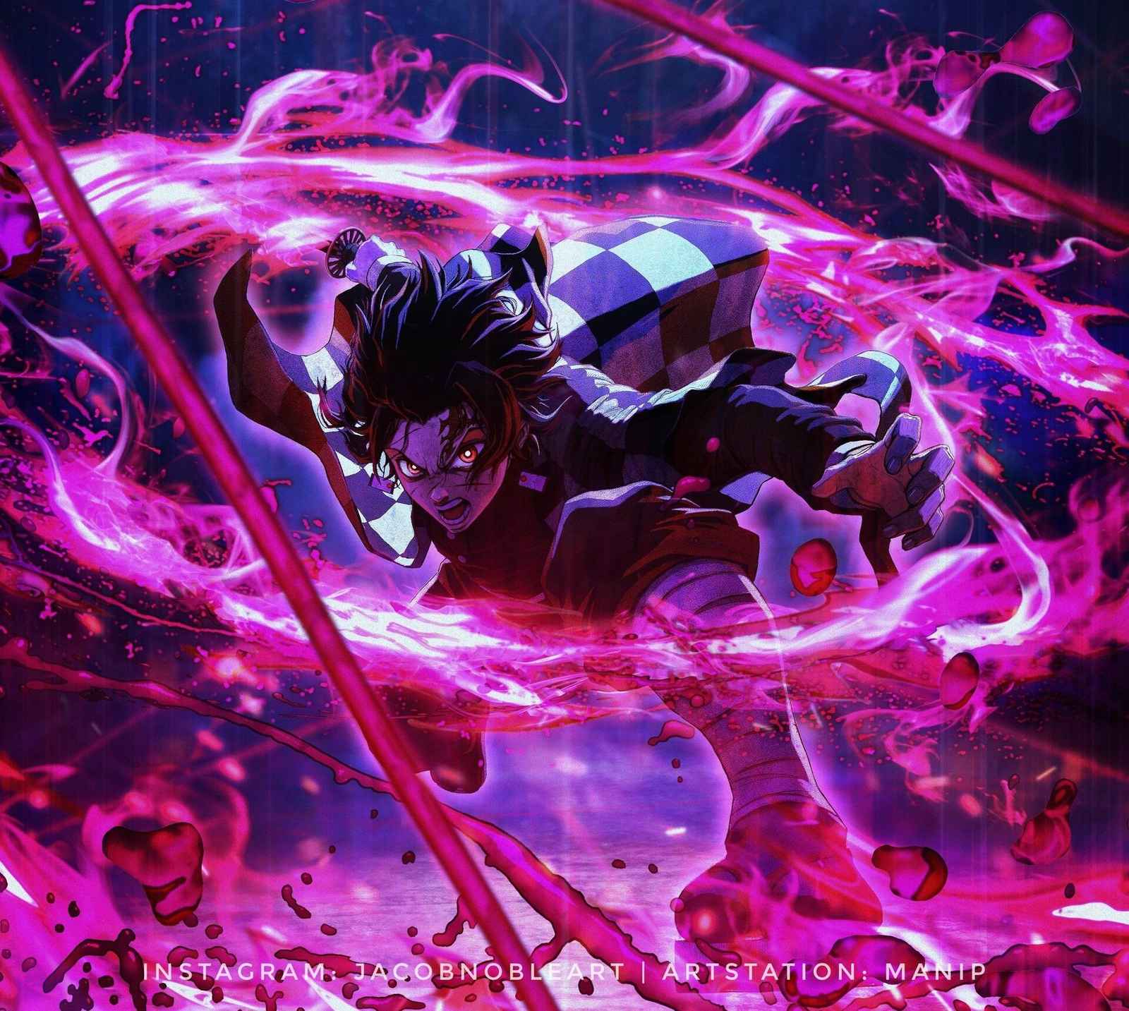 Anime Demon Slayer Tanjiro Kamado Wall Art