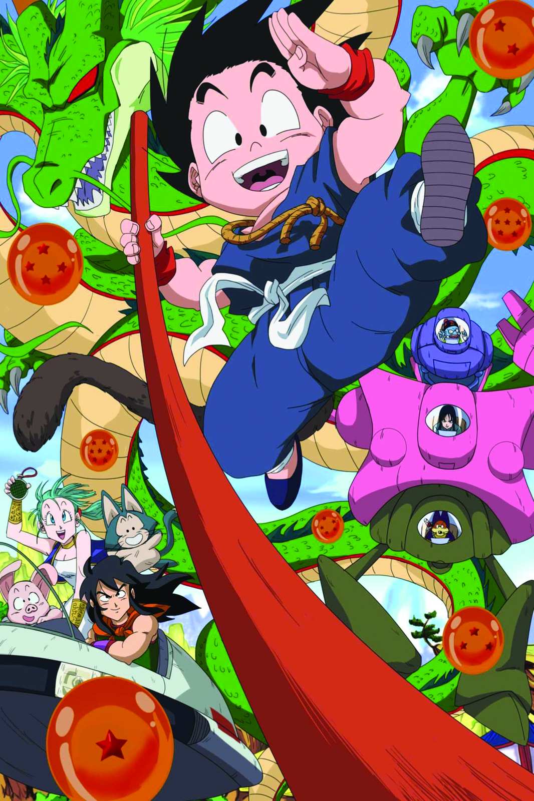 Epic Dragon Ball Adventure Wall Art