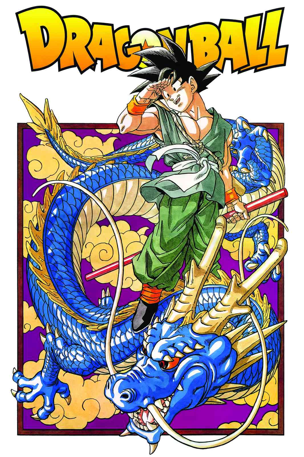 Goku & Dragon Anime Wall Art