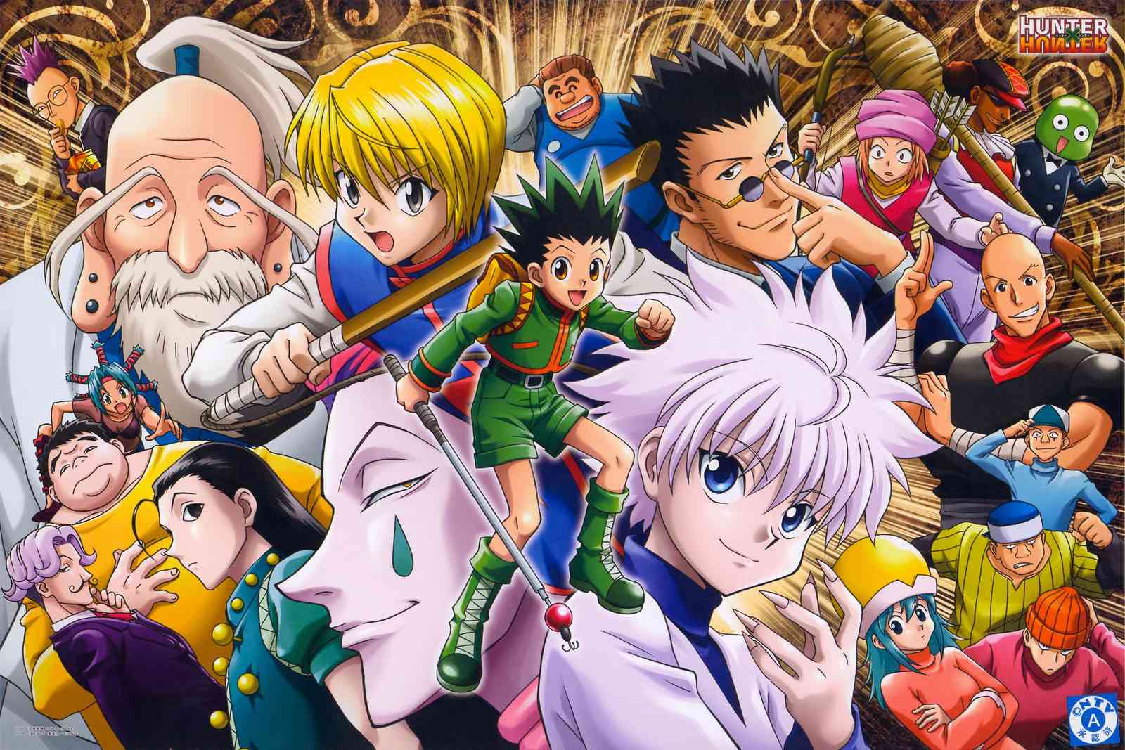 Hunter x Hunter Anime Characters Wall Art