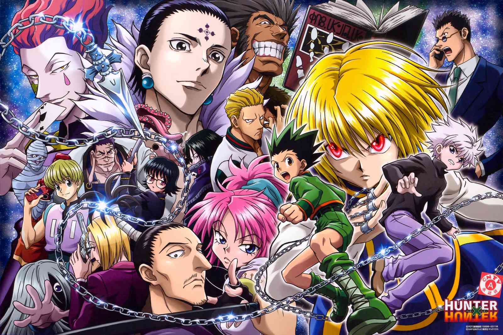 Hunter x Hunter All Characters Collage Wall Art