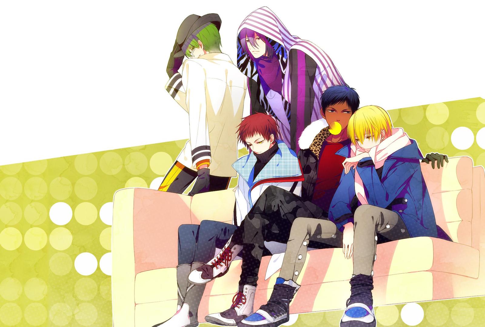 Anime Basketball Crew Wall Art