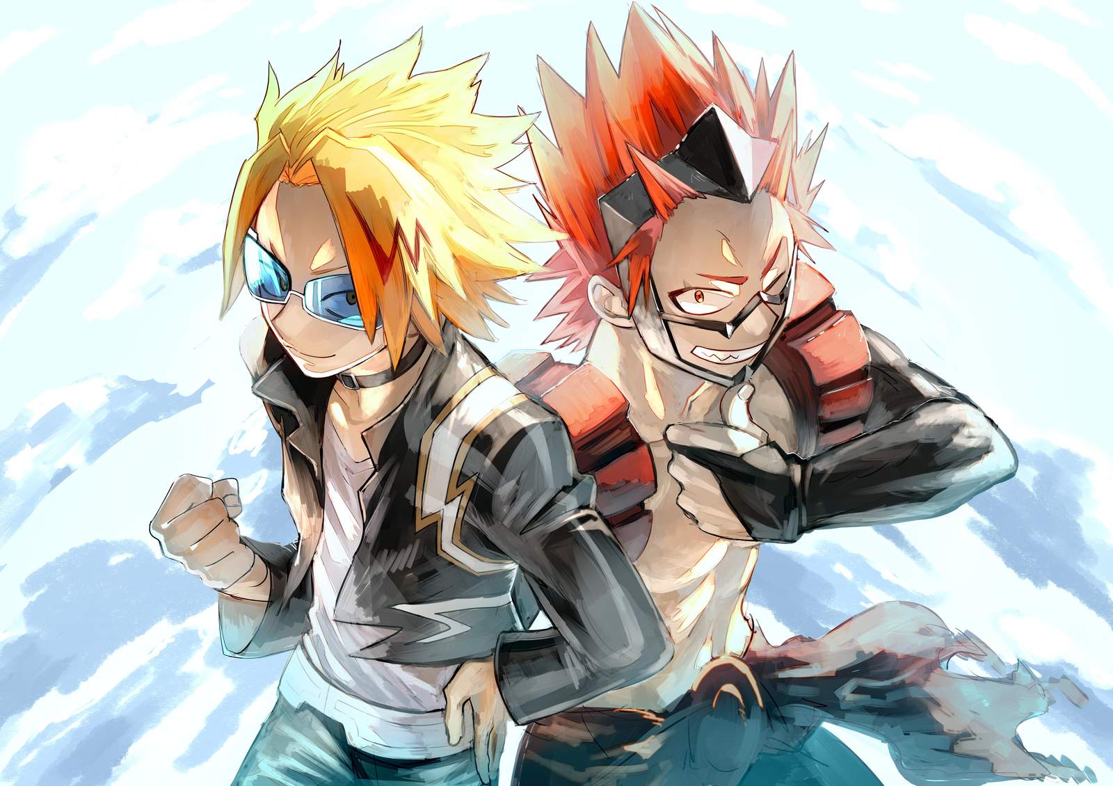 Dynamic Duo Anime Wall Art