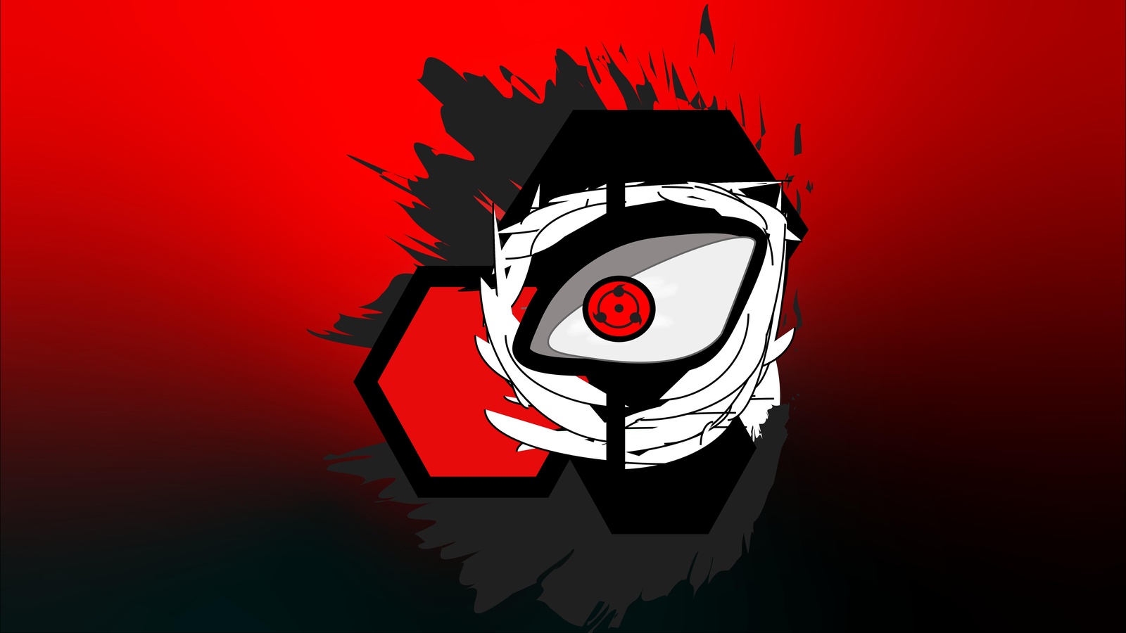 Sharingan Anime Eye Wall Art