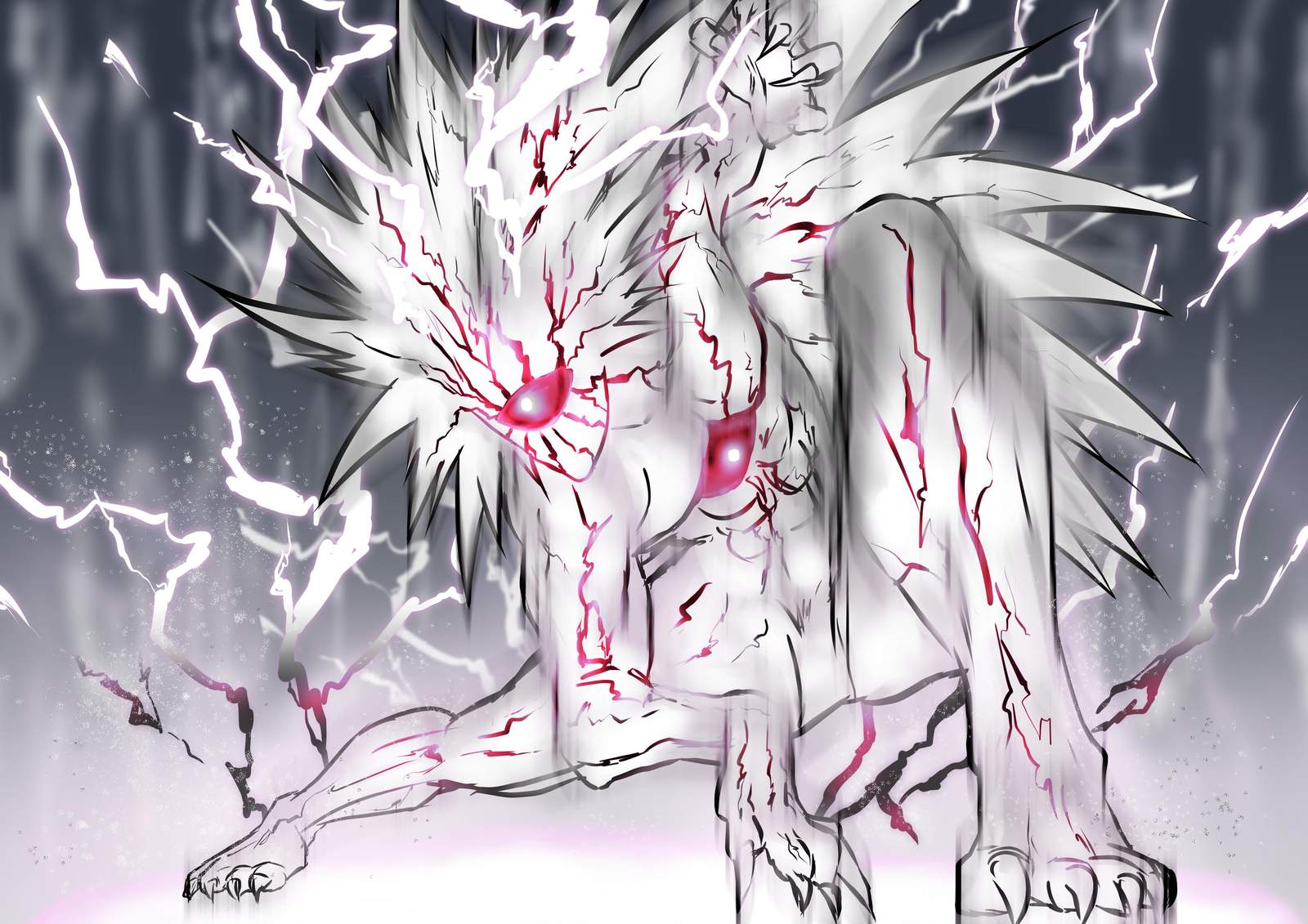 Dynamic Monster Art Wall Art