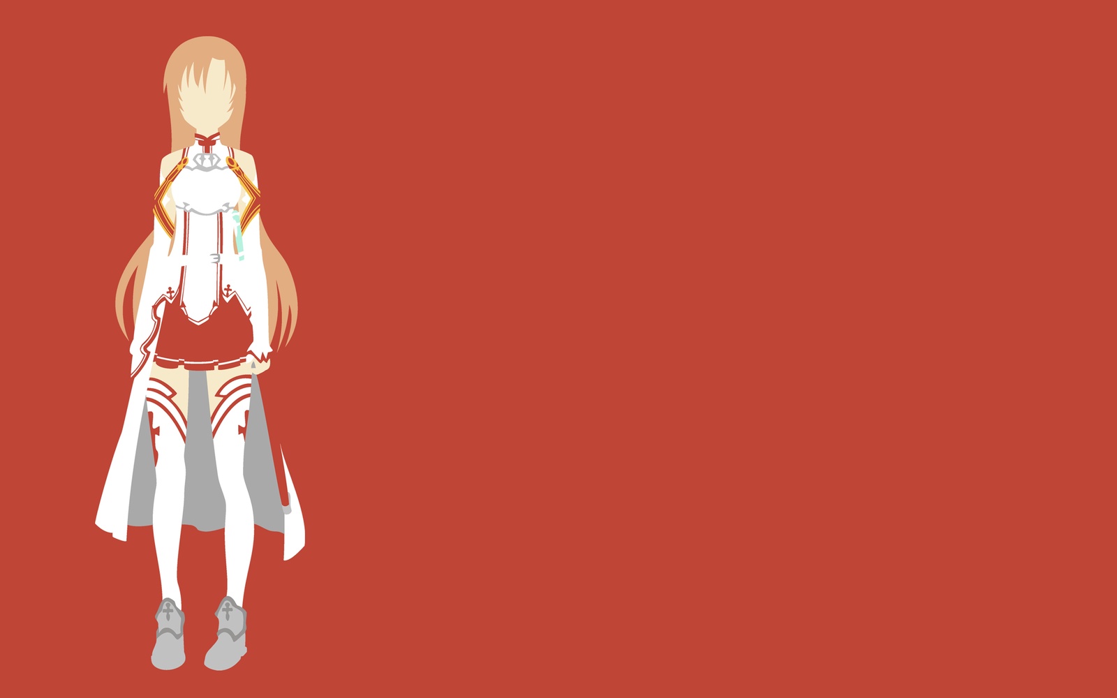 Asuna Sword Art Online Minimalist Wall Art