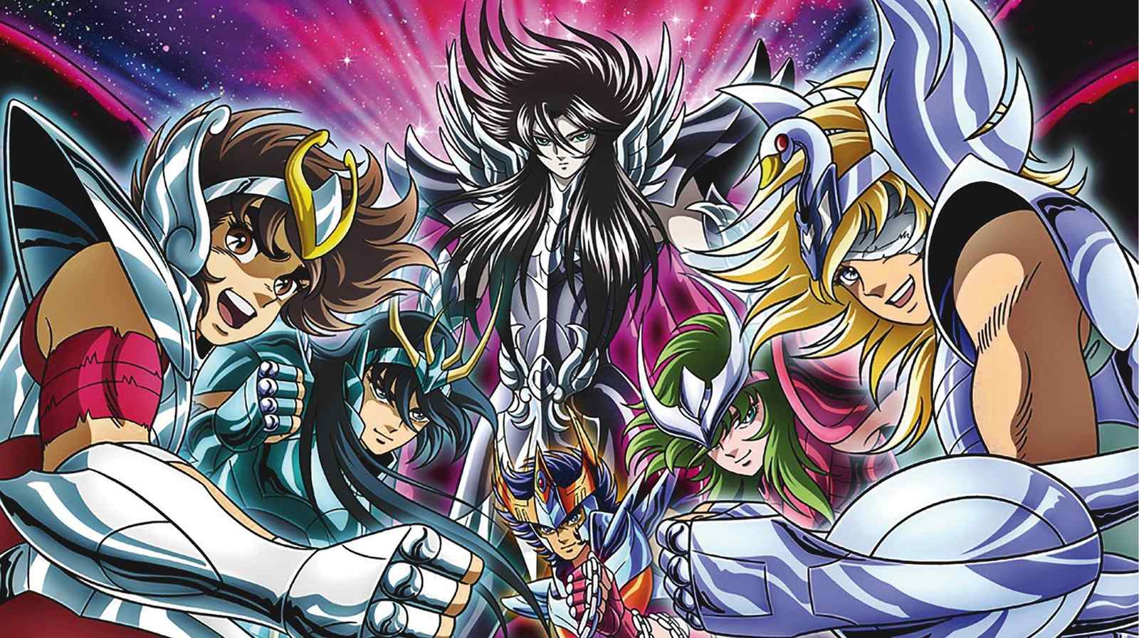 Saint Seiya Knights Dynamic Anime Wall Art