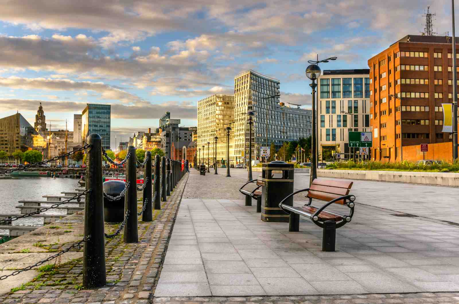Urban Waterfront Cityscape Wall Art