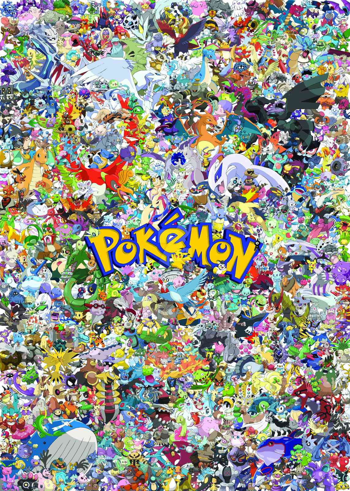 Epic Pokemon Collage Wall Art