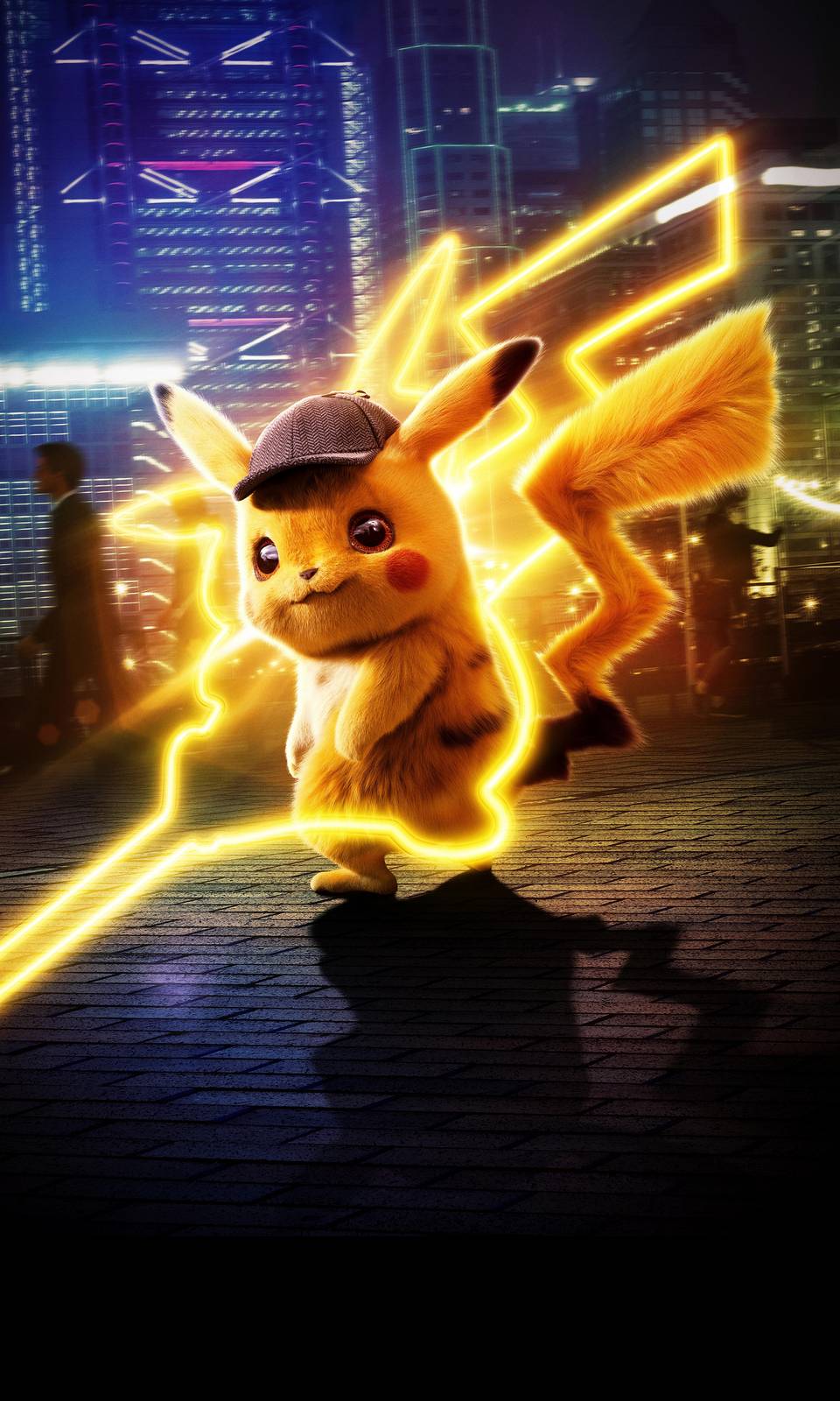Detective Pikachu Electric Glow Wall Art