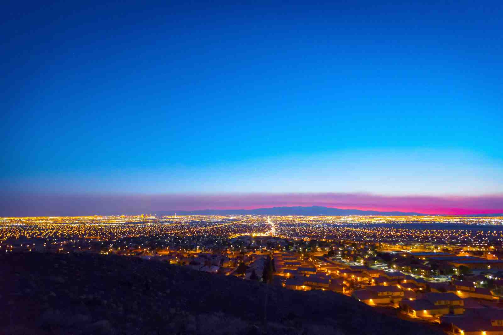 Twilight Cityscape Wall Art