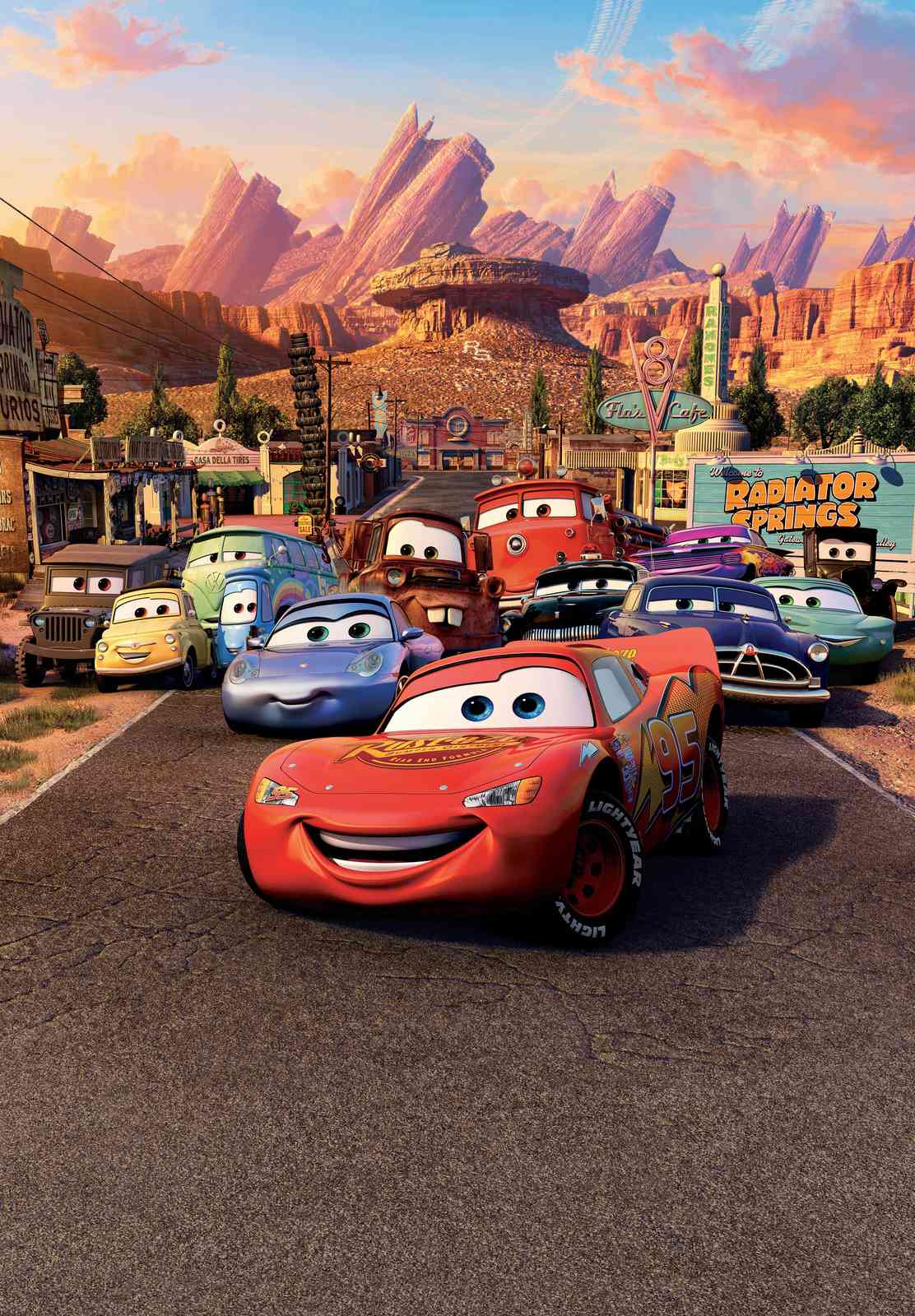 Radiator Springs Adventure Wall Art