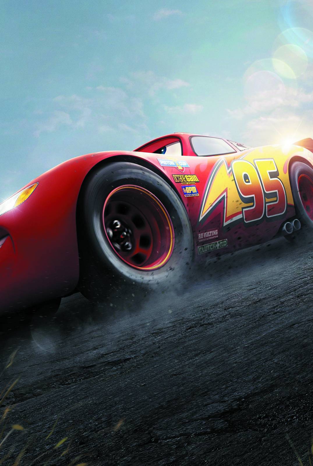 Lightning McQueen "95" Speed Wall Art