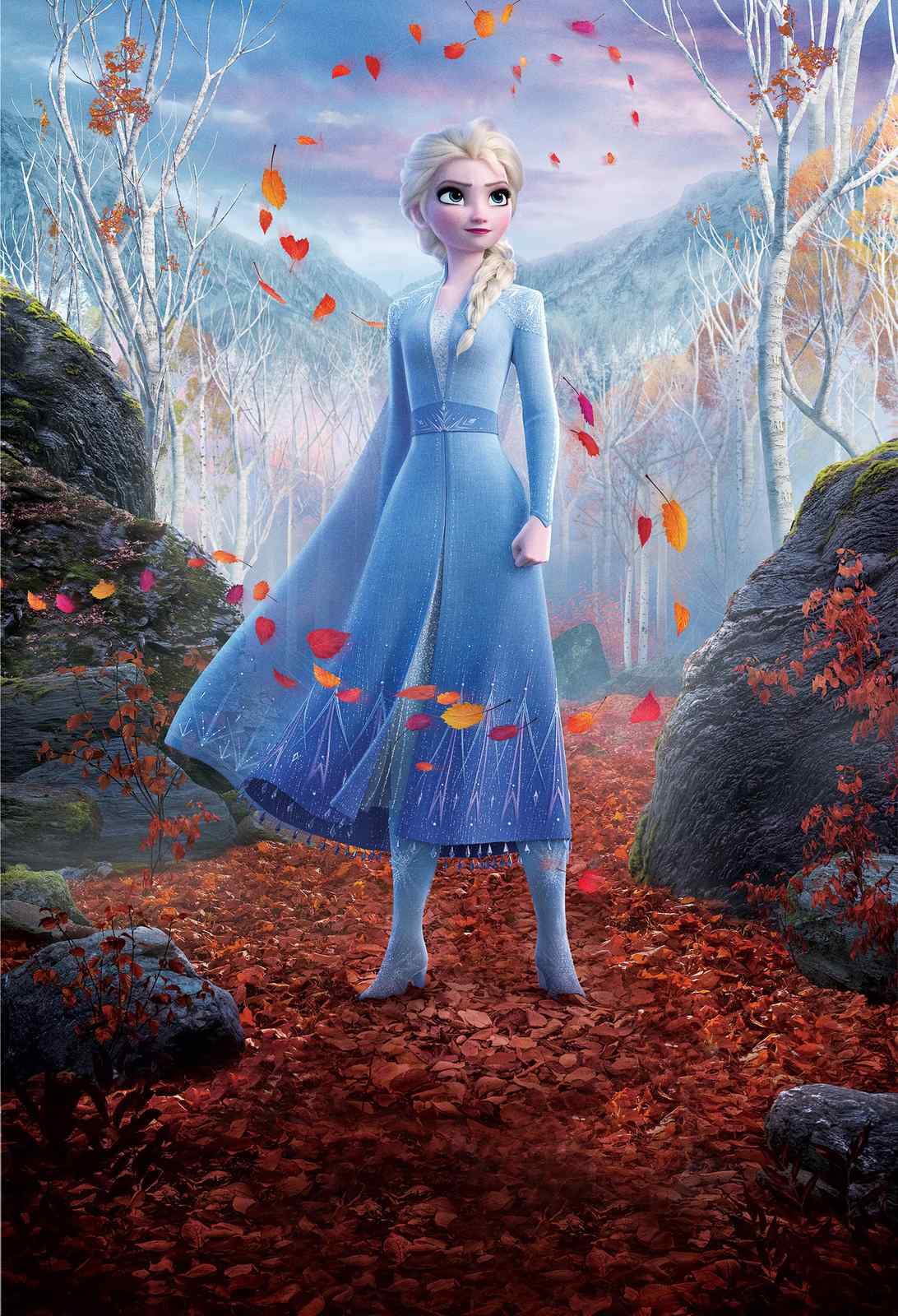 Enchanting Elsa Autumn Forest Wall Art