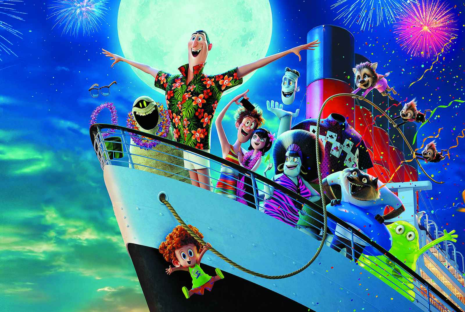Hotel Transylvania Cruise Fun Wall Art