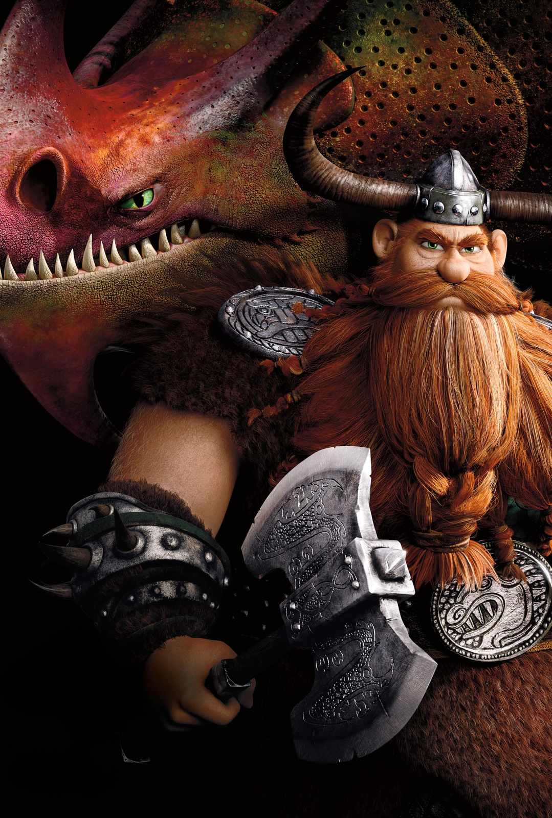 Epic Viking & Dragon Wall Art