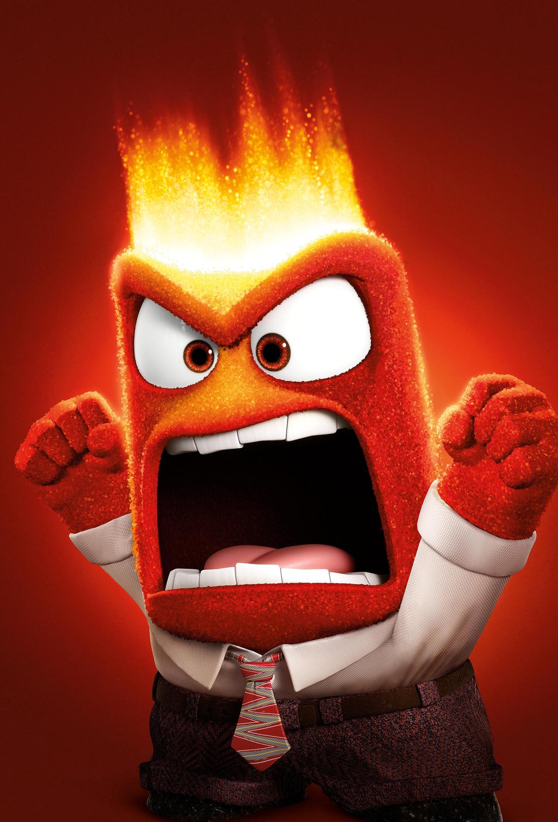 Fiery Anger Character Wall Art Wall Art