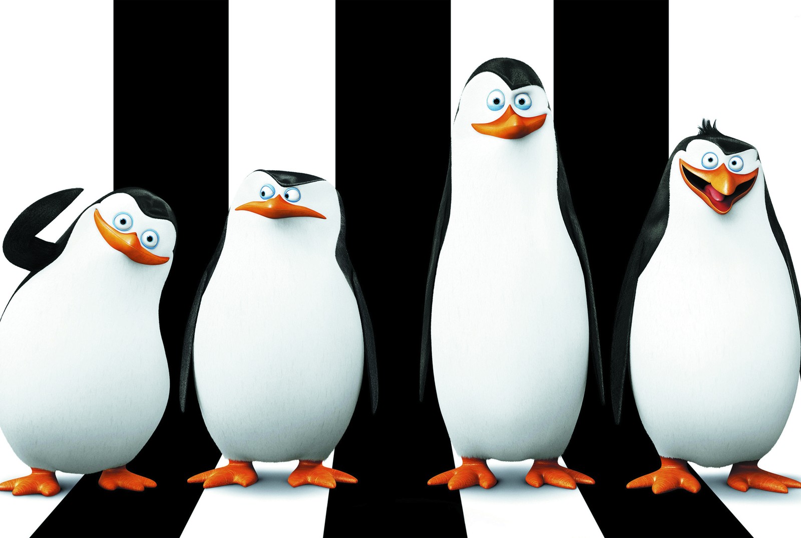 Quirky Penguin Crew Wall Art