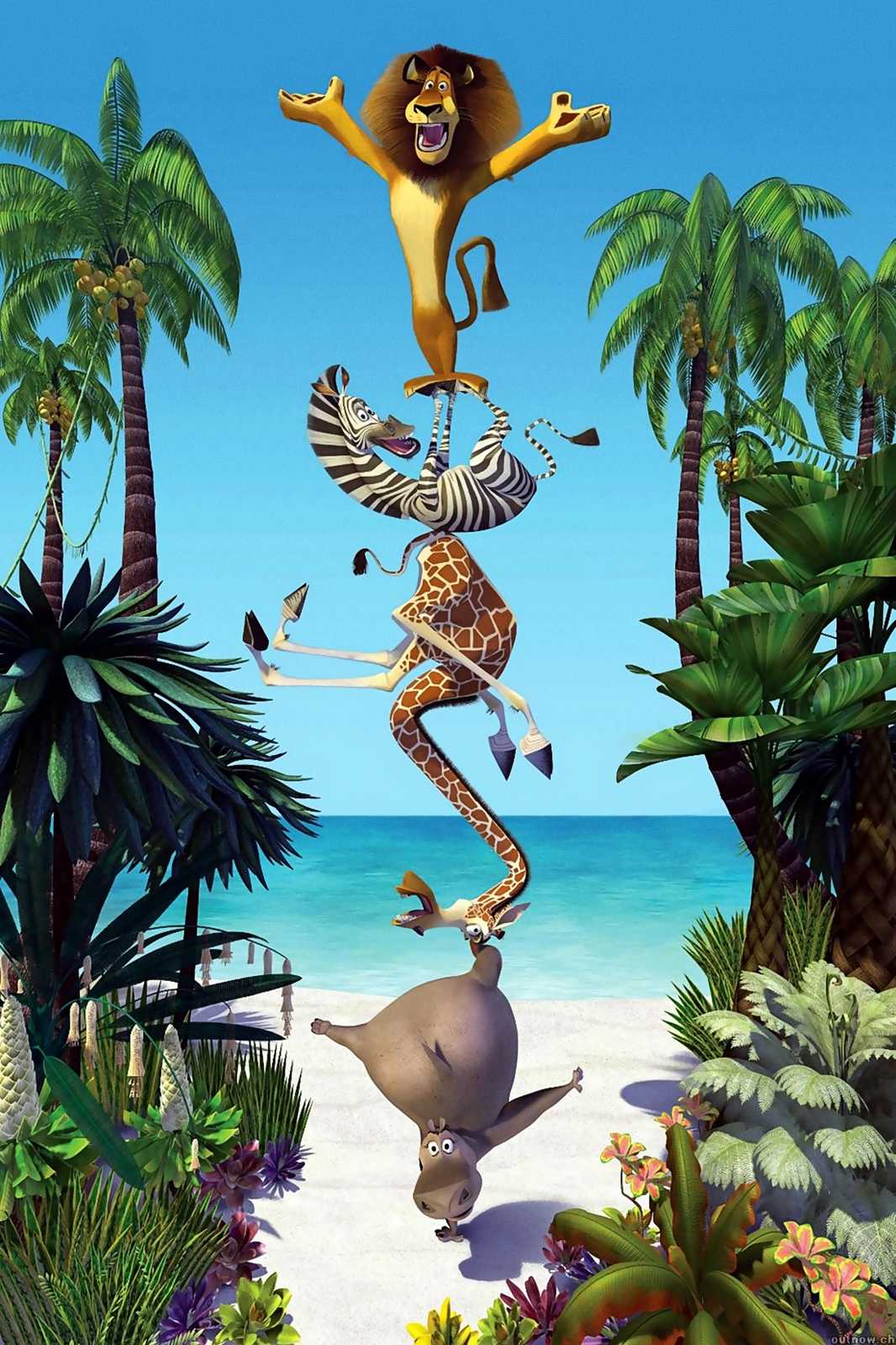 Madagascar Balance Beach Scene Wall Art