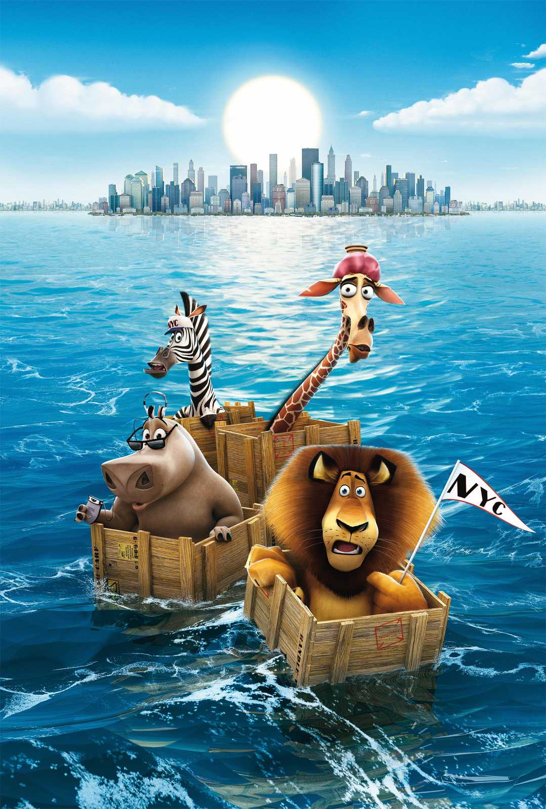 Madagascar Pals NYC Adventure Wall Art