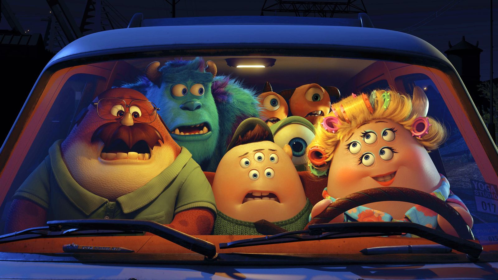 Monsters Inc. Road Trip Wall Art