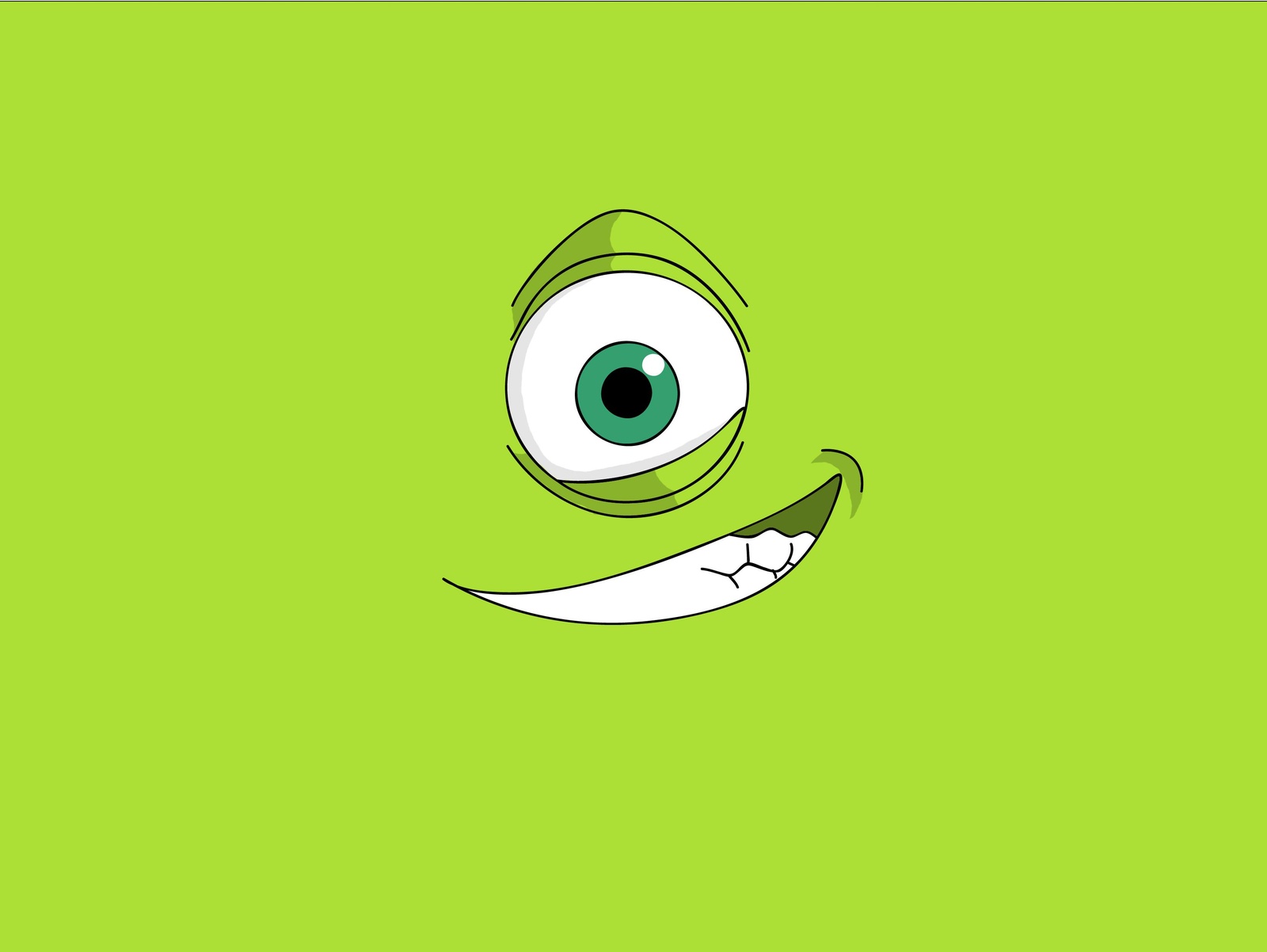 Whimsical Monster Eye & Smile Wall Art